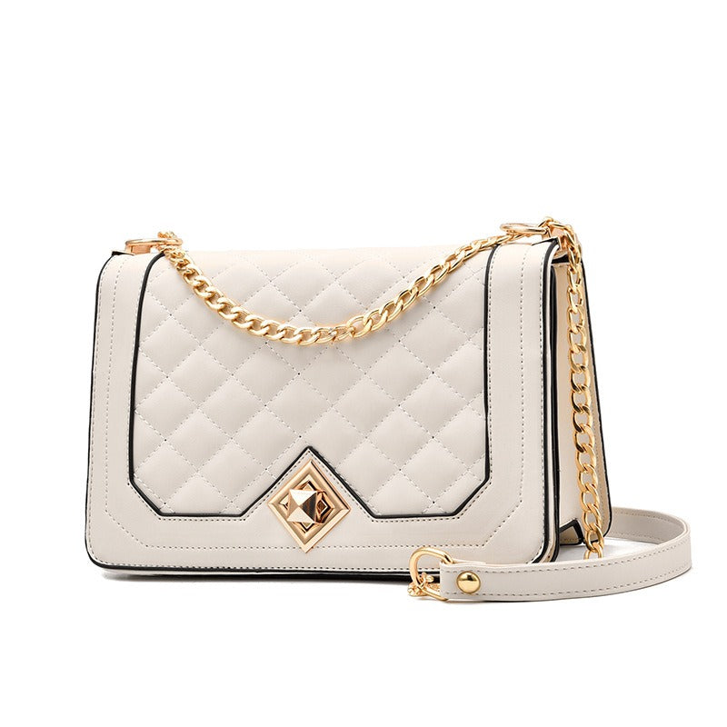 Quilted Chain Crossbody Bag