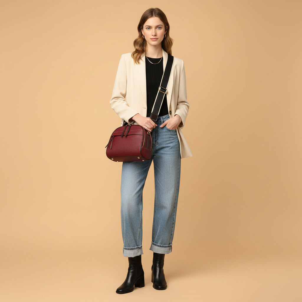 Everyday Elegant Crossbody Bag | Modern Minimalist Design