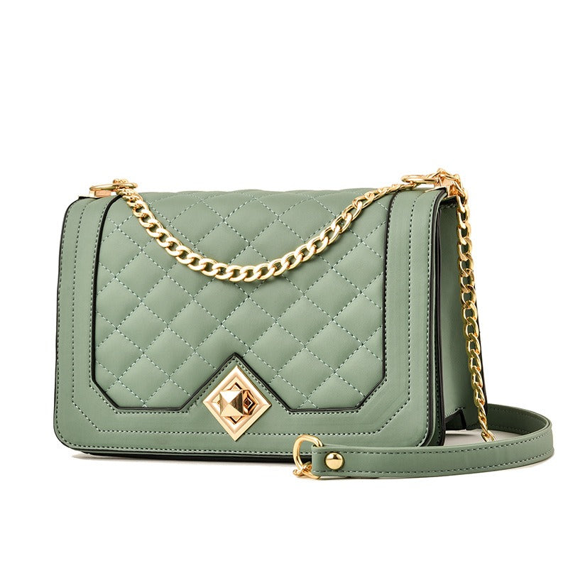 Quilted Chain Crossbody Bag