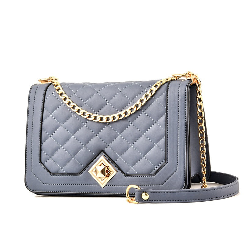 Quilted Chain Crossbody Bag