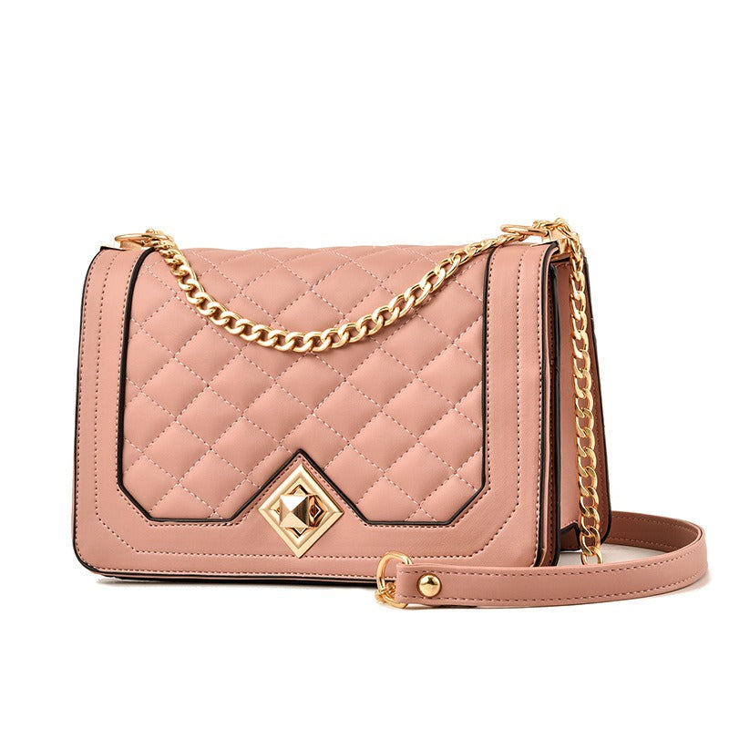 Quilted Chain Crossbody Bag