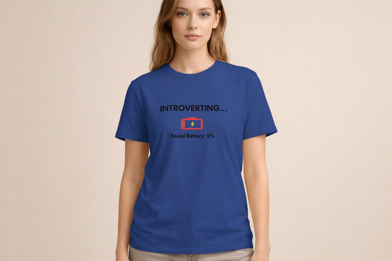 “Introverting…” Classic Unisex Tee