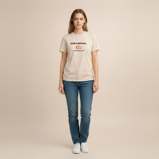“Introverting…” Classic Unisex Tee