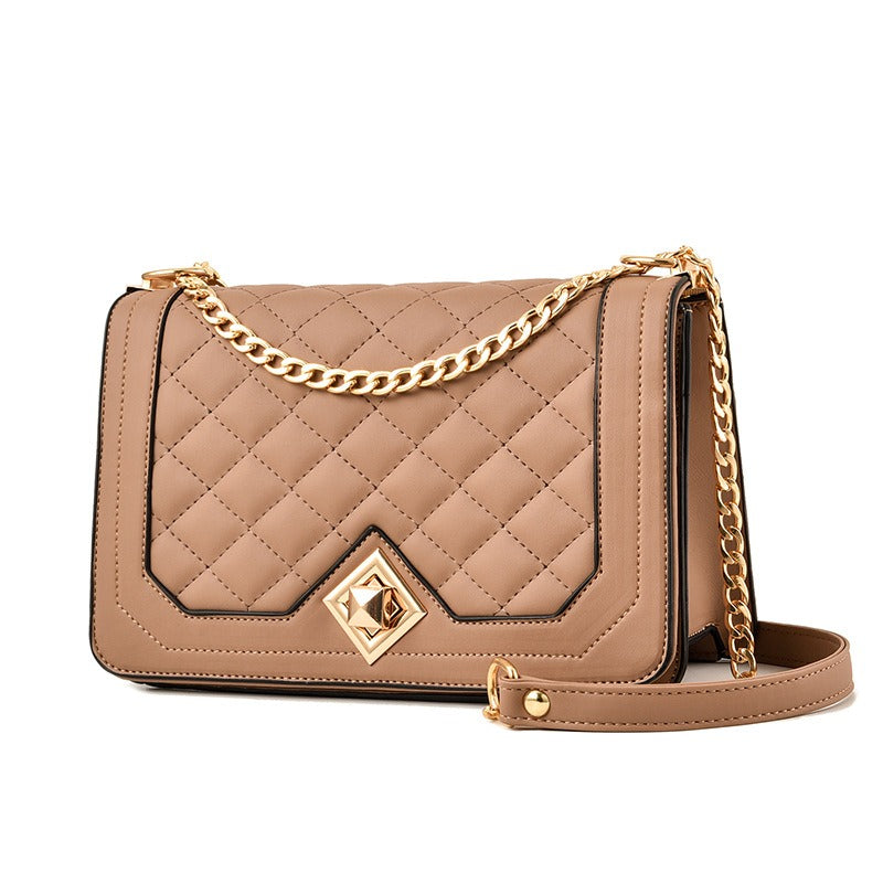 Quilted Chain Crossbody Bag