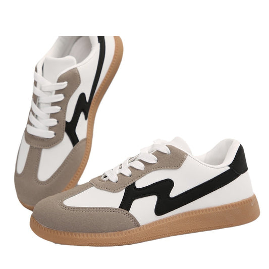 Minimal Lace-Up Sneakers for Women—Trendy and Lightweight