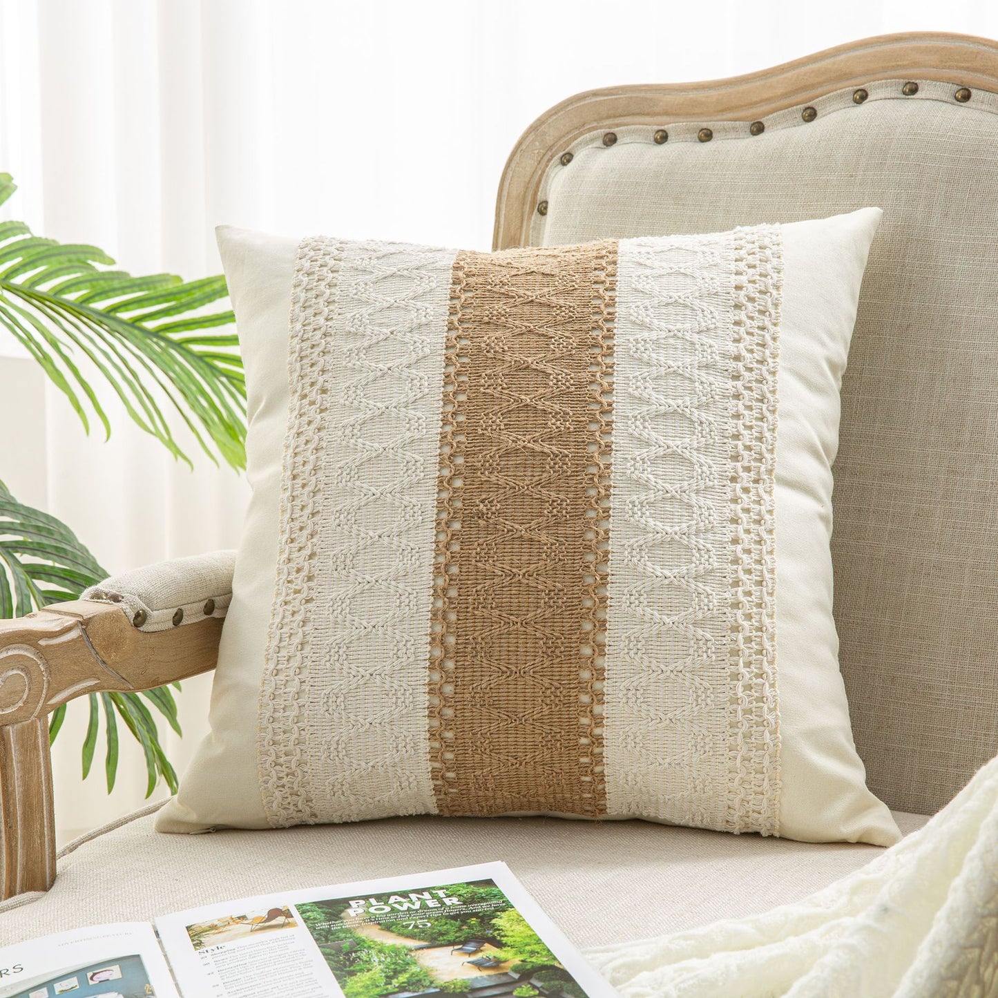 New Cotton And Linen Bohemian Pillow And Cushion Cover