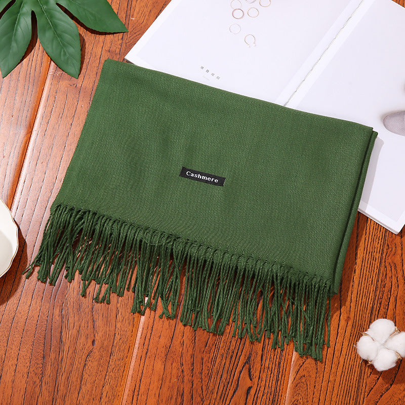 Women’s Scarf Shawl – Soft Winter Wrap, 70x200cm, Multiple Colors