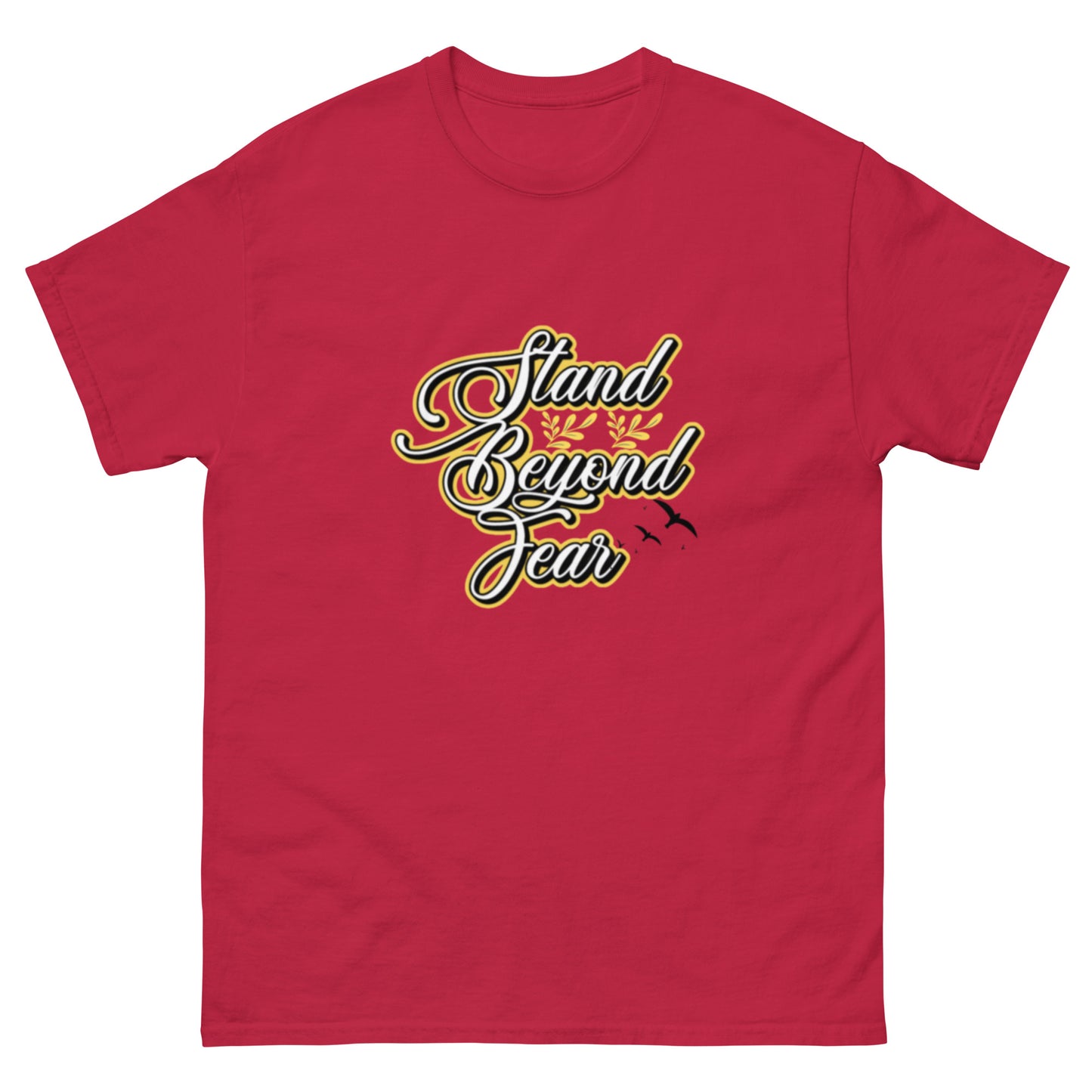 The Essential Cotton Tee | Stand Beyond Fear Typography