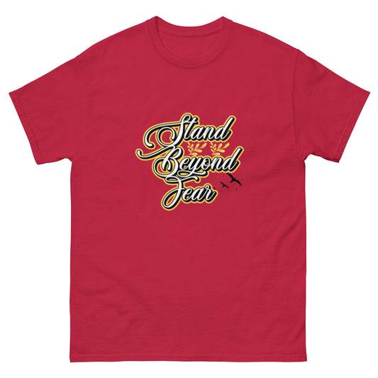 The Essential Cotton Tee | Stand Beyond Fear Typography